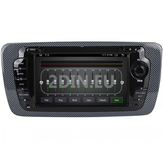 SEAT Ibiza - МУЛТИМЕДИЯ / Навигация android 16 DVD + DSP + CARPLAY + ANDROID AUTO
